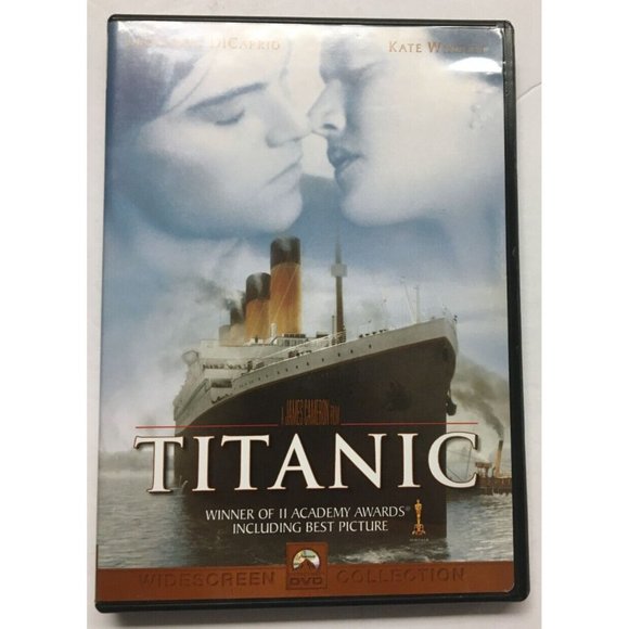 Titanic DVD 1999 Starring Leonardo DiCaprio and Kate Winslet - Picture 1 of 3
